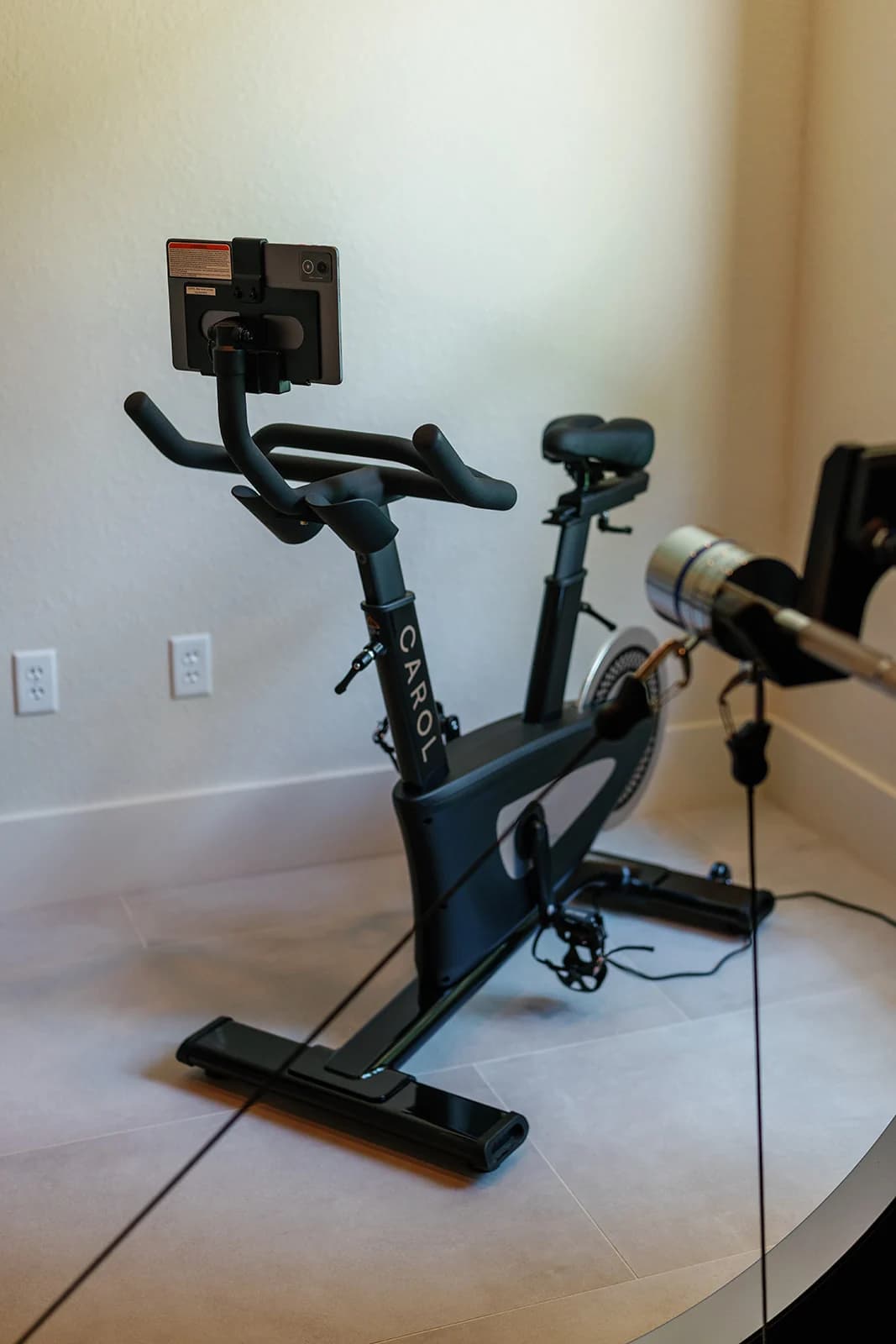 The CAROL AI bike at OutRecover in Naples, FL
