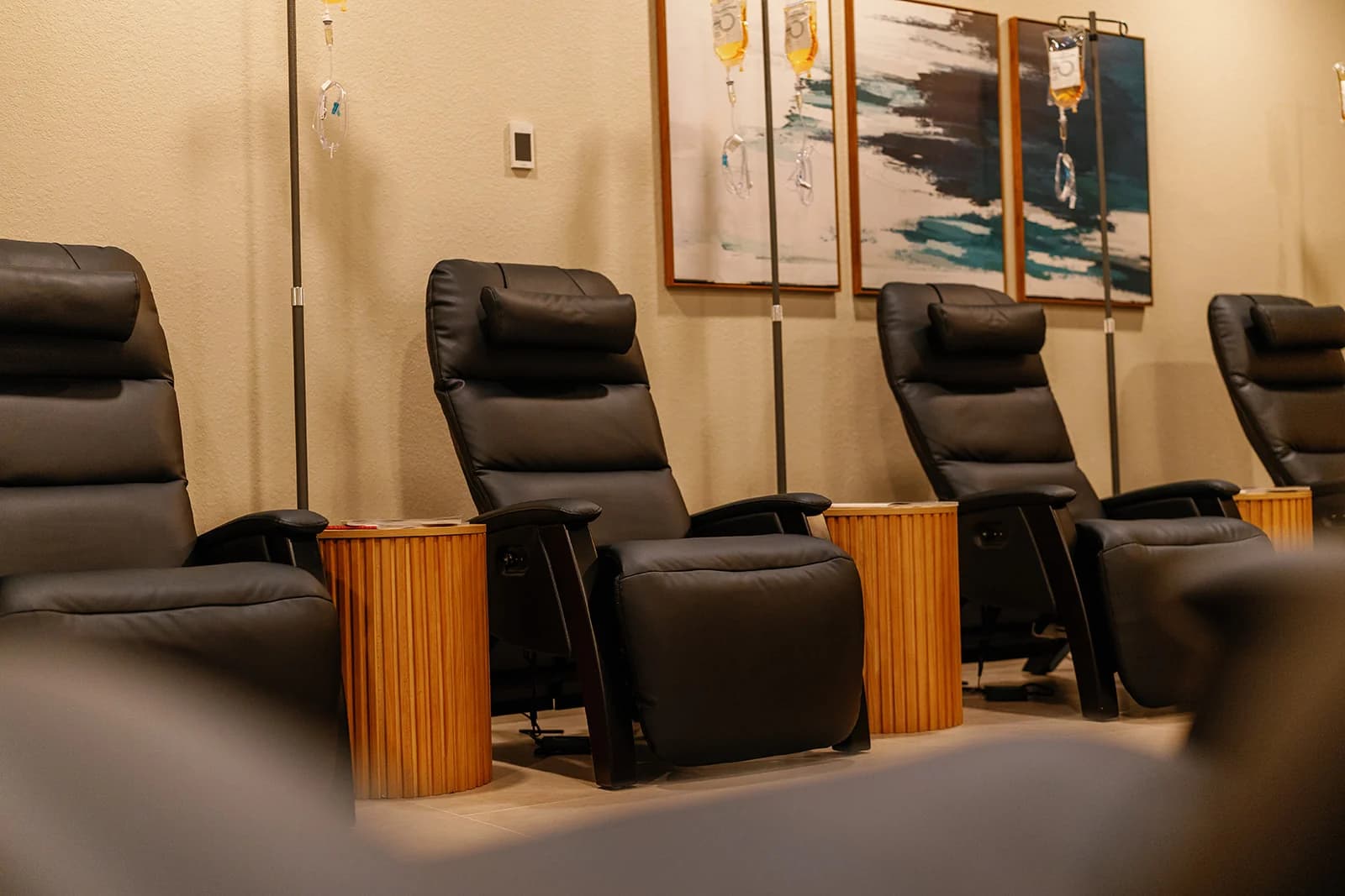 The IV infusion lounge at OutRecover in Naples, FL