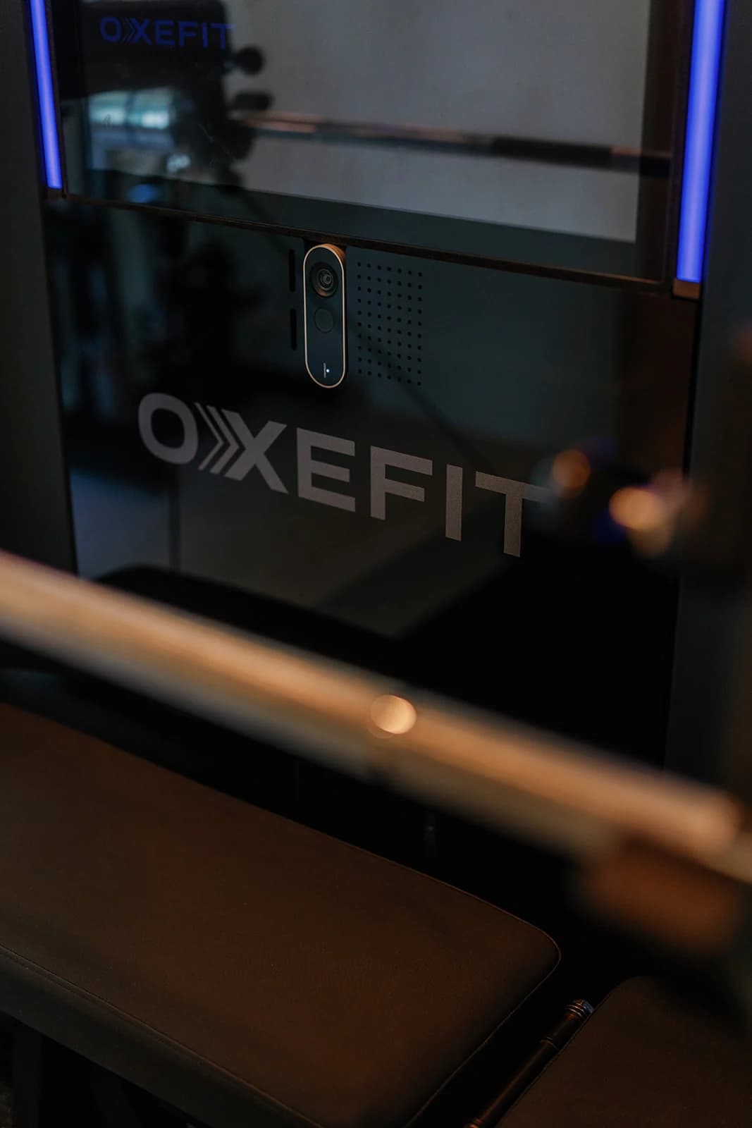 The OxeFit XP1 AI strength system at OutRecover in Naples, FL