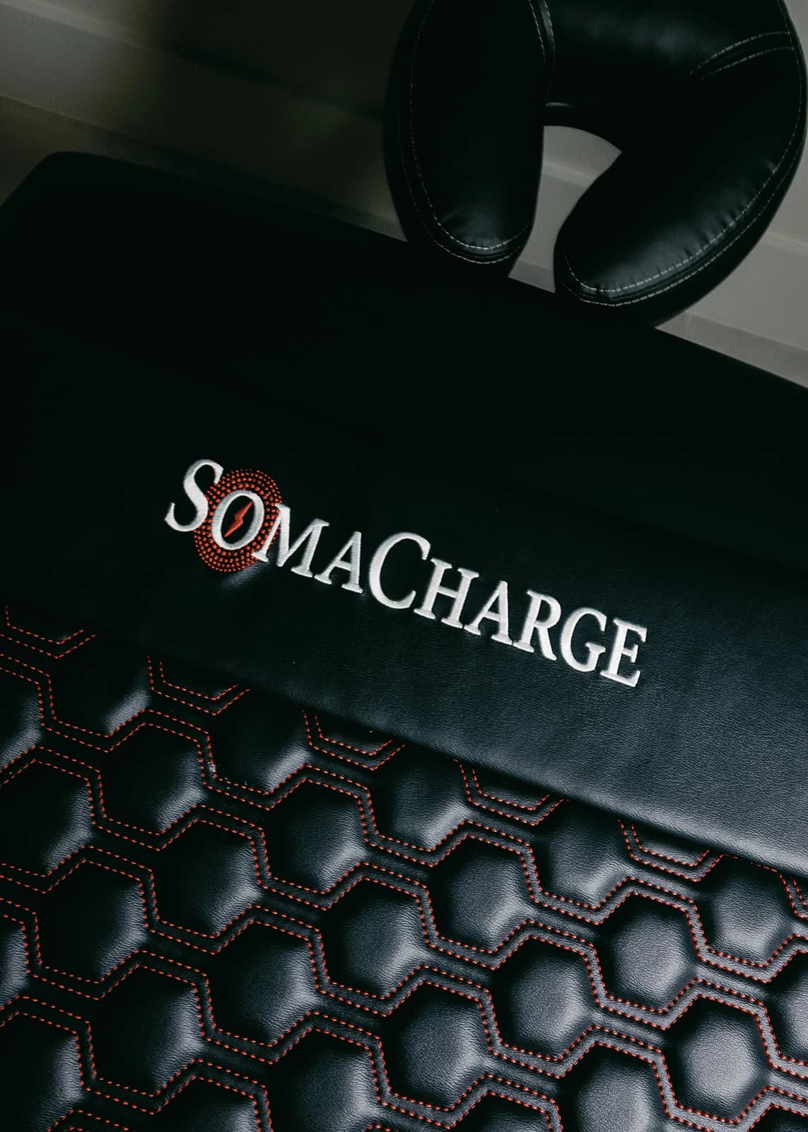 The SomaCharge PEMF table at OutRecover in Naples, FL